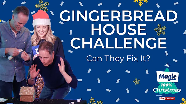 Can they fix it? | A Gingerbread House challenge with Nick Snaith and Richard Allinson