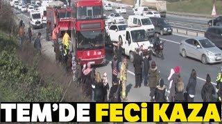 TEM'de Zincirleme Kaza!