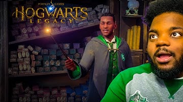 I Got A WAND Now!! - Hogwarts Legacy Walkthrough - Part 3