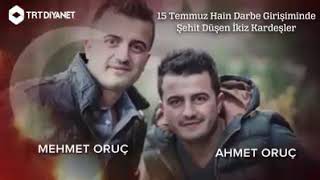 15 Temmuz Şehidi İkiz Mehmet ve Ahmet Oruç Resimi