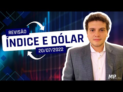 COMO FORAM AS OPERAÇÕES DE IND E DOL HOJE - 20/07/2022