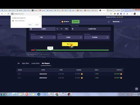 Play Roobet and Earn Bitcoin - YouTube