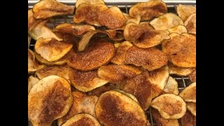 BBQ POTATO CHIPS -  Homemade