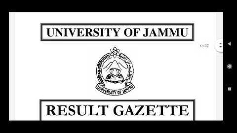 jammu university|| B.Ed First sem result out SESSION 2019_21||ONLINE EXAM 2021
