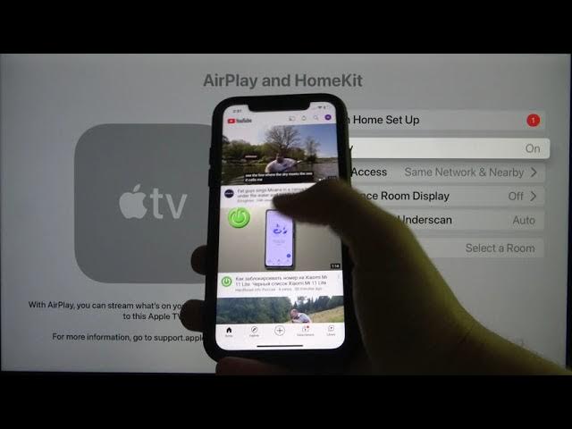 How to AirPlay to Stream Video on TV 4K - How to Play Video From iPhone on TV - YouTube