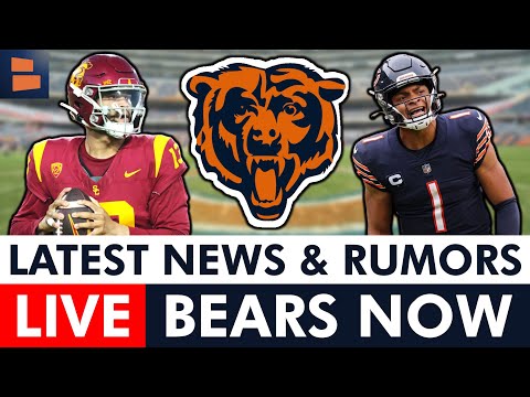 Chicago Bears Now: Caleb Williams Rumors, Bears News, ESPN NFL Mock Draft, Justin Fields Trade? LIVE