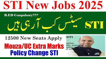 NEW STI Jobs 2025 Announced Update | STI Jobs 2025 | STI Jobs 2026 | School Teacher Jobs STI 2025