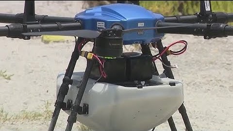 Fighting mosquitos with drones