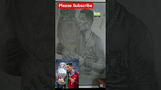 🤯Ronaldo: The Trophy Collector 🫡 #shorts #shortsfeed #drawing