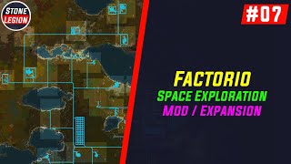 Factorio - Space Exploration - Part 7 - Setting up Oil & Refineries and Concrete Automation