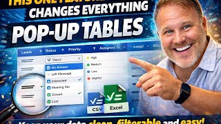 Pop-Up Tables vs Regular Tables - Here's Why It Matters