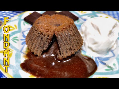 Şokolad Vulkanı Fondan - 7 Dəqiqəyə Ləzzətli Desert | How to: Chocolate Fondant | Шоколадный Фондан