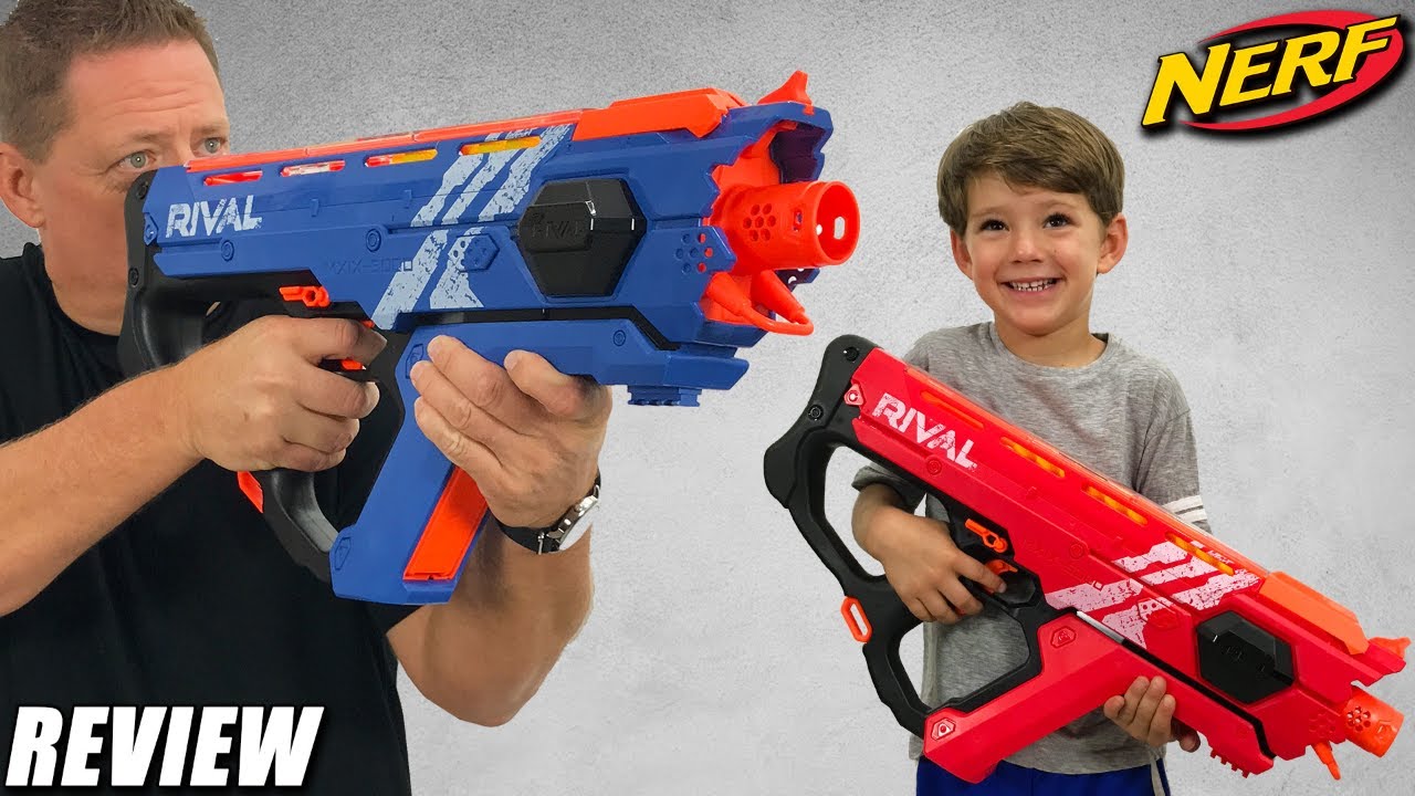 Rival Perses MXIX-5000 Nerf's 2019 NEW Fully Toy Gun - YouTube