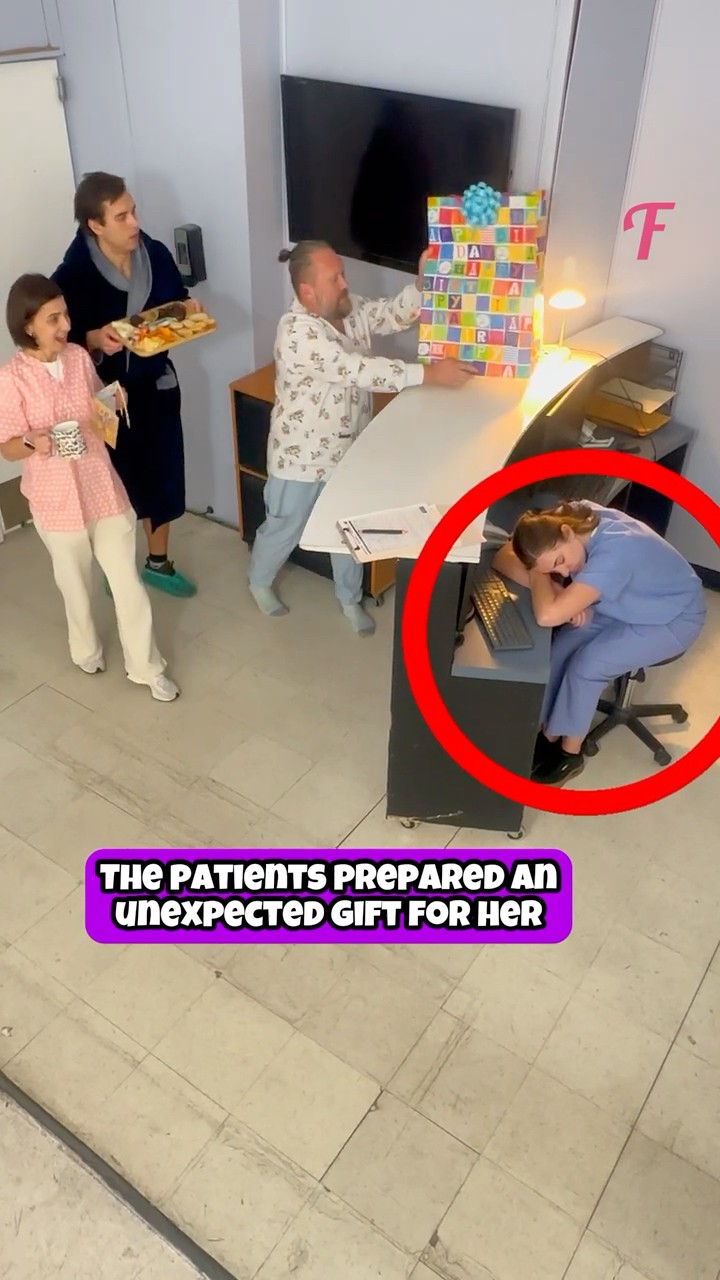 Patients' Heartwarming Surprise for Their Nurse!  #shorts