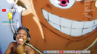 Ishowspeed Reacts To Gear5 Luffy Trailer