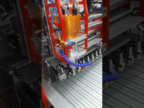 Bulldog CNC Maschine mit 8-Fach Werkzeugwechsler