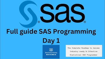 Full Guide to SAS Programming Day 1 | SAS Programming made simpler