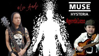 Lie Andi & Gev Delano - Hysteria Muse Duet Bass Cover