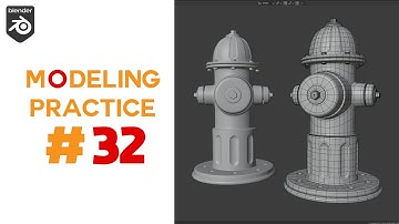 Modelling Practice #32 | Blender 2.91 | Hydrant