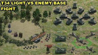 T34 VS Every Base Fight - PANZER QUEST