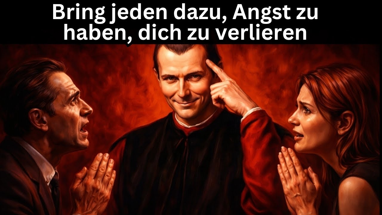 Tu dies und sie werden Angst haben, dich zu verlieren (Dunkle Psychologie) – Machiavelli