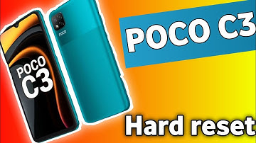 poco c3 hard reset,poco c3 unlock,poco c3 reset kaise kare