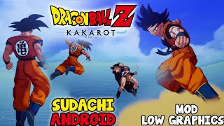 Dragon Ball Z: Kakarot on Sudachi Android Gameplay test Snapdragon 778G Settings Low Graphics Mod