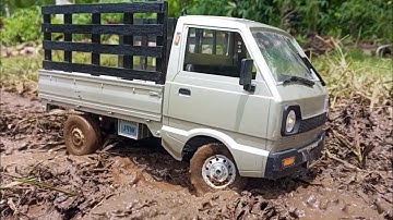 Wpl d12 Rc Car Mud Offroad Pick Up Carry Kei Truck Adventure 