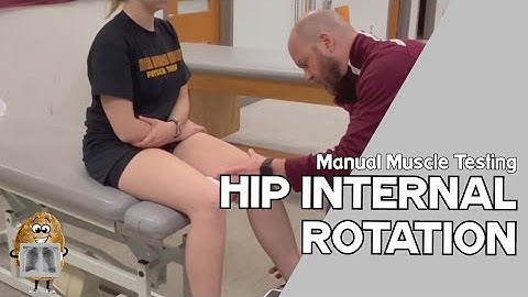 MMT: Hip Internal (Medial) Rotation Manual Muscle Test