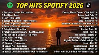 TOP HITS SPOTIFY 2026 🎵 LAGU INDONESIA TERPOPULER VIRAL TIKTOK TANPA IKLAN | TULUS, HINDIA