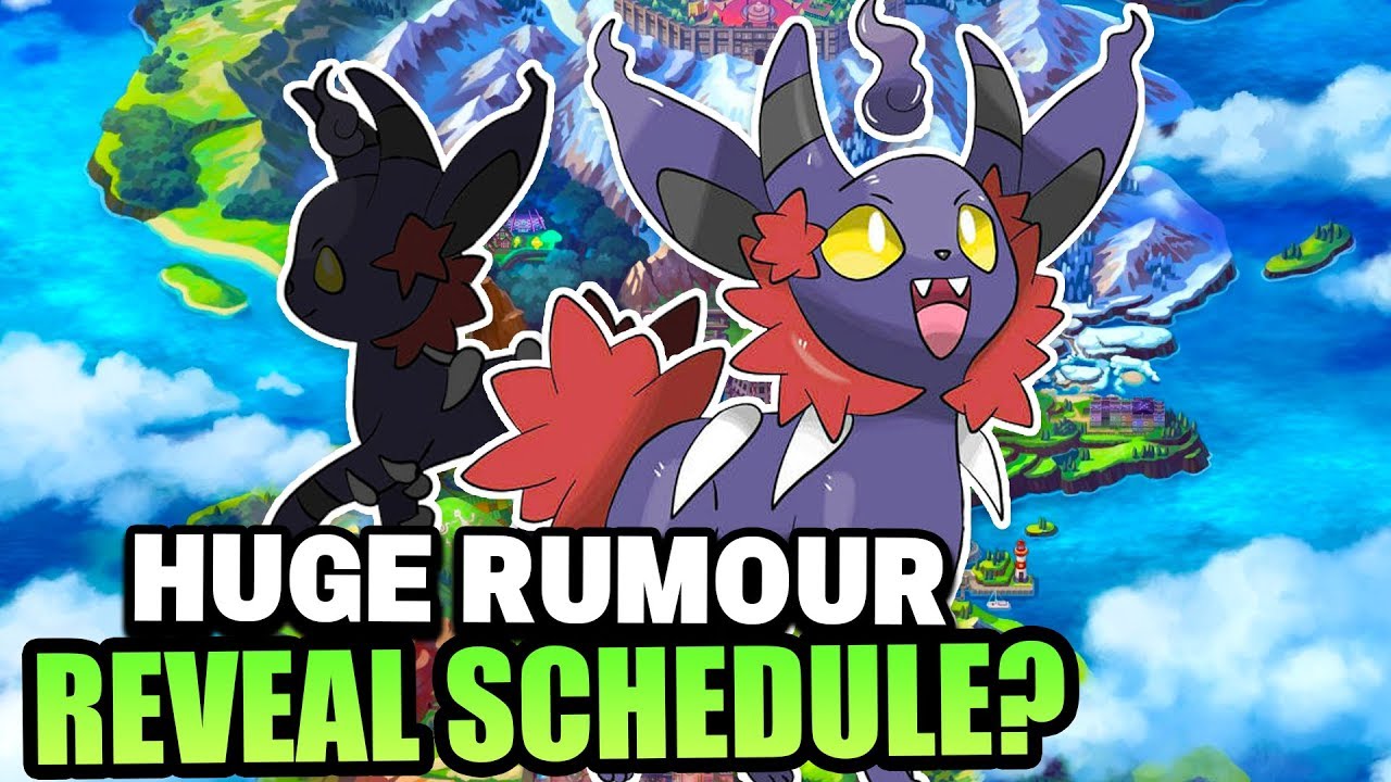 Huge Massive Rumour For Pokemon Sword And Shield Might Leak Reveal Schedule Legendaries More