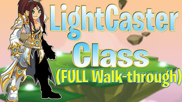 AQW LightCaster Class (FULL Walk-through!) /join celestialrealm