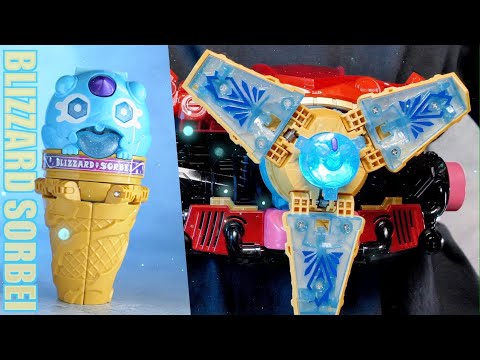 DX ブリザードソルベエ　ゴチゾウ 仮面ライダー　ガヴ　ガブ　ゼッツ　アイス Kamen Rider Gab] Power up with the Ice Gochizo! Introducing
