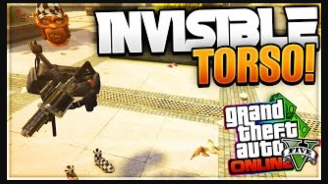 Video - Invisible torso glitch with duffel bag outfit