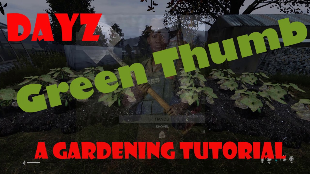 DayZ PS4/XBOX Garden Tutorial eat fresh YouTube