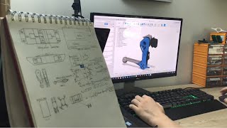 Robot Köpek, Prototip 2 --- Tasarım ve Bacaklar (Bölüm 1)