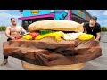 I Built The World's Largest MrBeast Burger