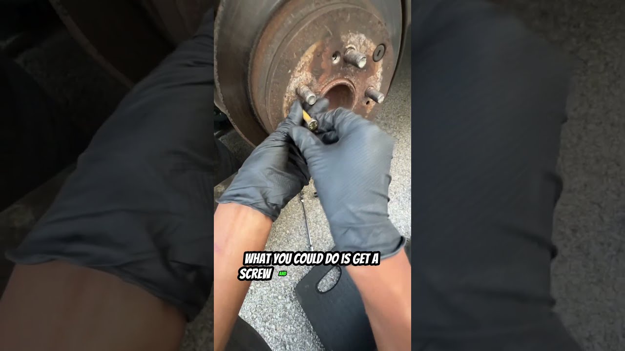 Mechanic Hack For Stuck Rotors 