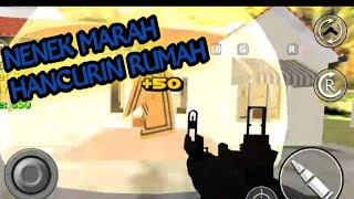 Nenek marah hancurin seisi rumah || GRANNY KICK NEIGHBOR || hancurin pakai bazoka,~ screenshot 1