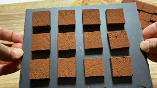 Japanese  ganache chocolate　生チョコ作り方　Nama Choco  mentah Jepang　Makanan jepang　जापानी कच्ची चॉकलेट