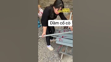 Dầm cổ cò chất liệu thép nhíp oto 100% chuẩn sịn đào cây tiện lợi