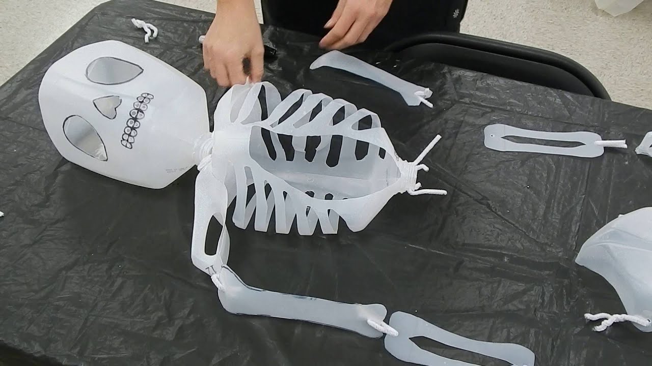 Milk Jug Skeleton Template