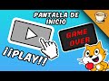 Cómo Crear un MENÚ PROFESIONAL en Scratch: Inicio, Play Animado y Game Over | Tutorial Express