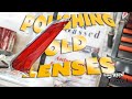 How to polish scratched and dull lenses on classic cars back their original luster