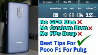 How to Fix Pubg Lag in Pocof1 Without GFX Tools and without Custom Rom