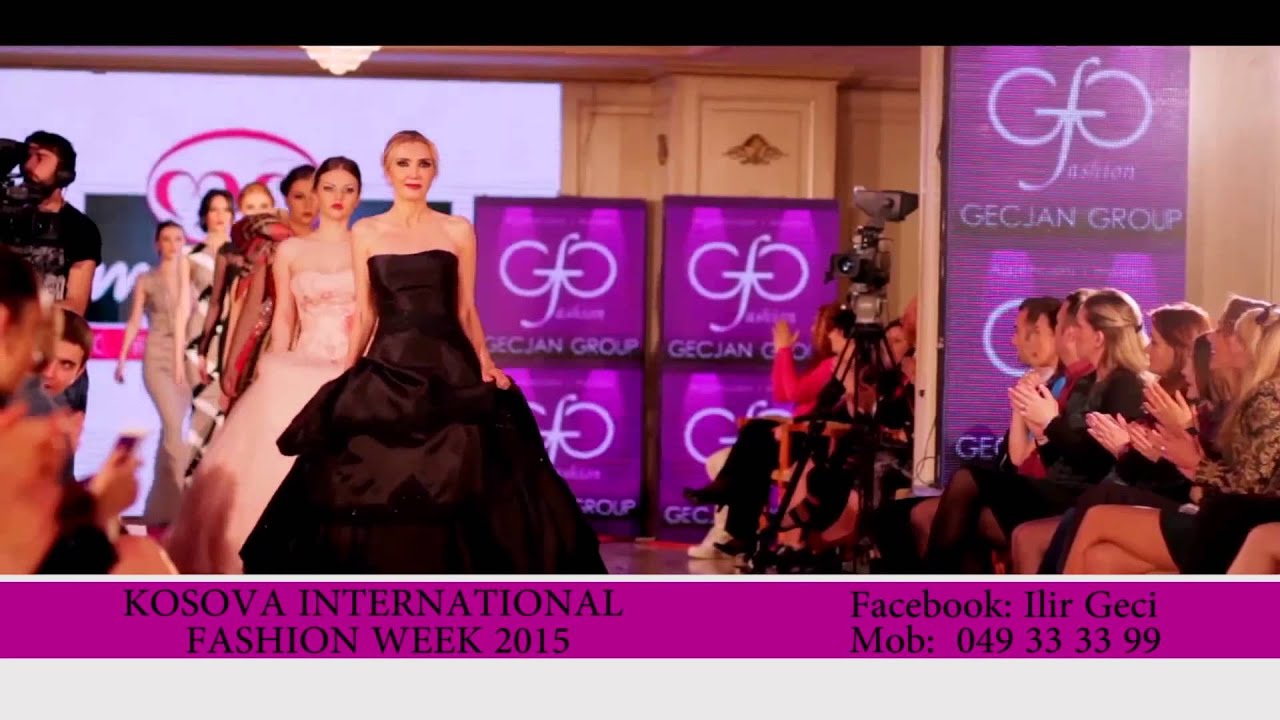 KOSOVA INTERNATIONAL FASHION WEEK 2015 KONKURSI YouTube