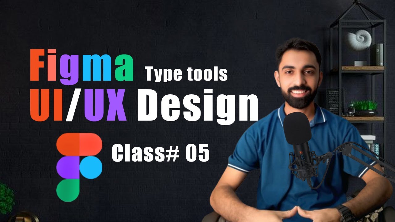 How to use type tools on Figma - figma complete course - what is figma