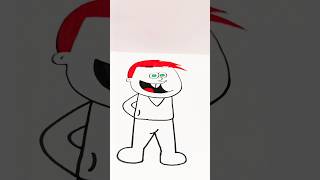 🩷 How to Color Cute Cartoon Boy 🎨 Easy Coloring Pages for Everyone #shorts #colors
