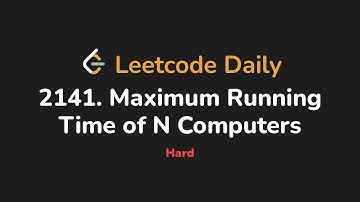 2141. Maximum Running Time of N Computers | Leetcode Daily - Python
