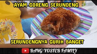 RESEP AYAM GORENG PADANG ENAK BANGET !!. 